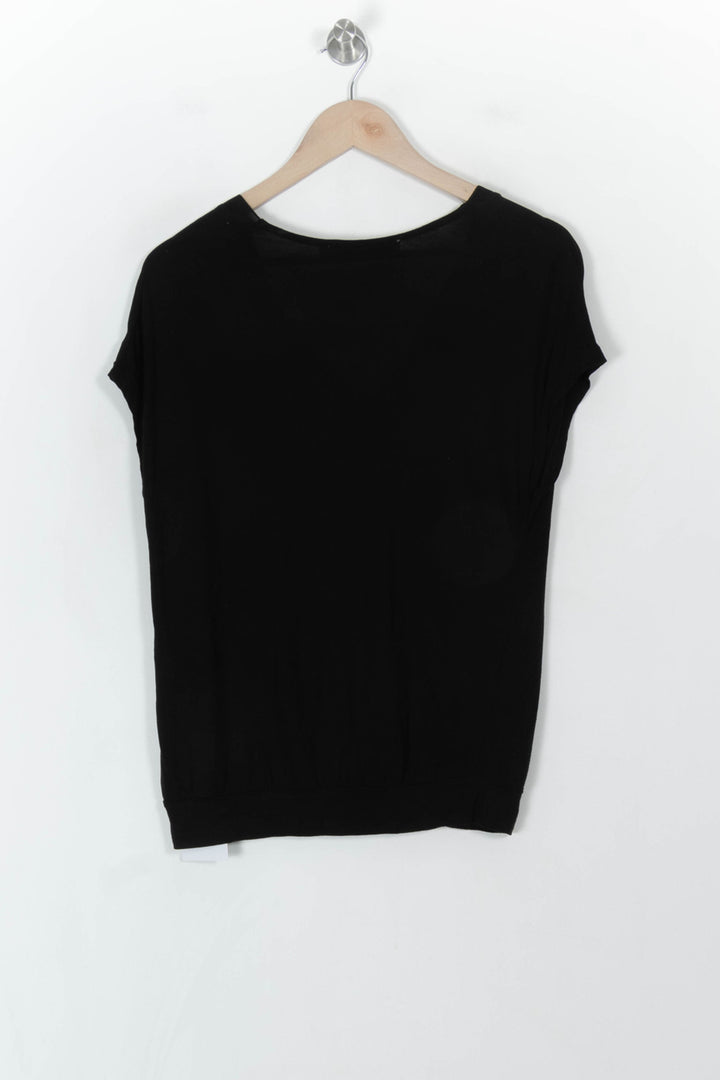 Top Noir - Taille M/38 de la marque La Fée Maraboutée | PARAD118510 - Vendu par Paradigme - Image 5