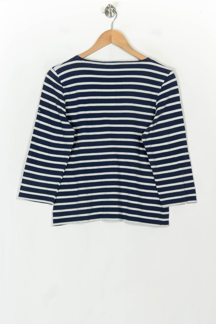 Marinière Bleue et Blanche - Taille M/38 de la marque Saint James | PARAD118513 - Vendu par Paradigme - Image 5