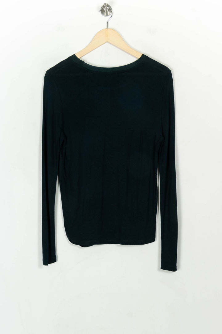 Tee-shirt Manches Longues Vert - Taille S/36 de la marque La Fée Maraboutée | PARAD118520 - Vendu par Paradigme - Image 5