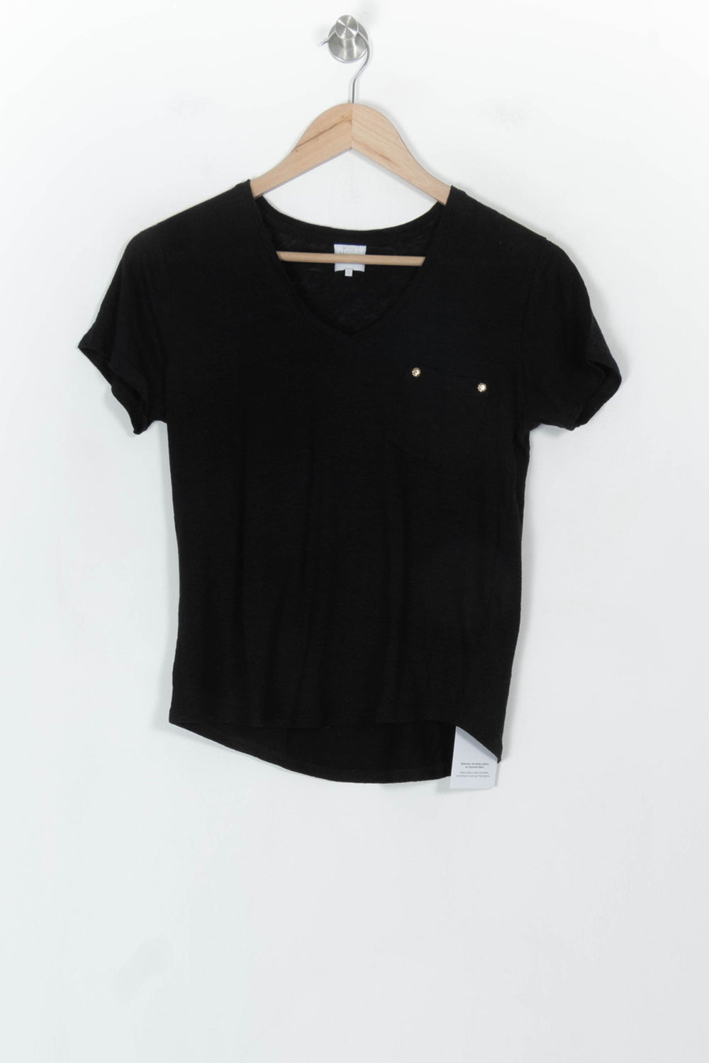 Tee-shirt Noir - Taille S/36 de la marque Karl Marc John | PARAD118522 - Vendu par Paradigme - Image 2