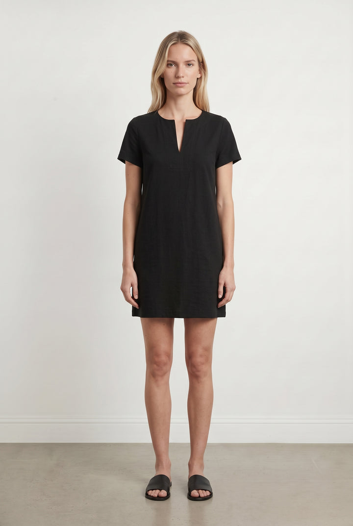 Robe Noire - Taille M/38 de la marque La Fée Maraboutée | PARAD118528 - Vendu par Paradigme - Image 1