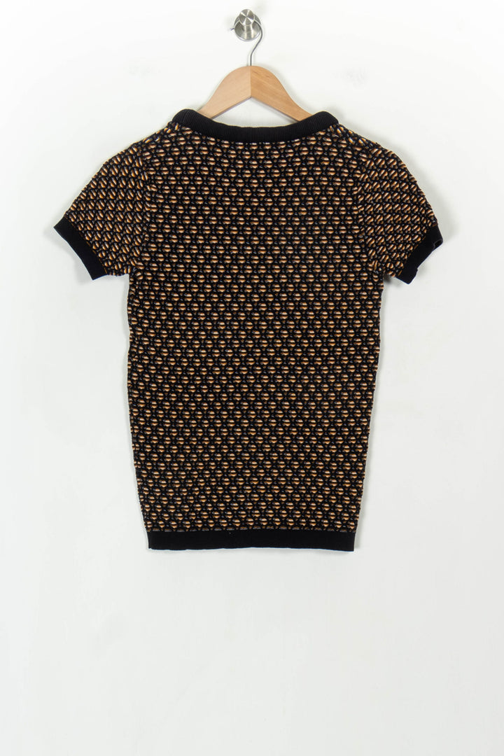 Pull Noir et Orange - Taille S/36 de la marque Kookai | PARAD118529 - Vendu par Paradigme - Image 5