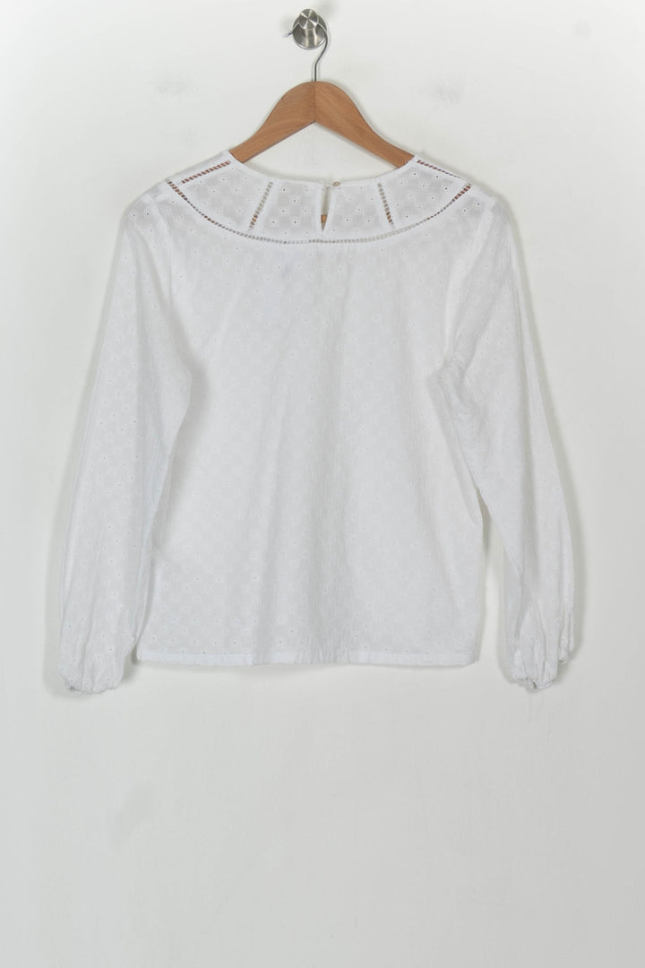 Blouse Blanche - Taille M/38 de la marque Karl Marc John | PARAD118530 - Vendu par Paradigme - Image 5