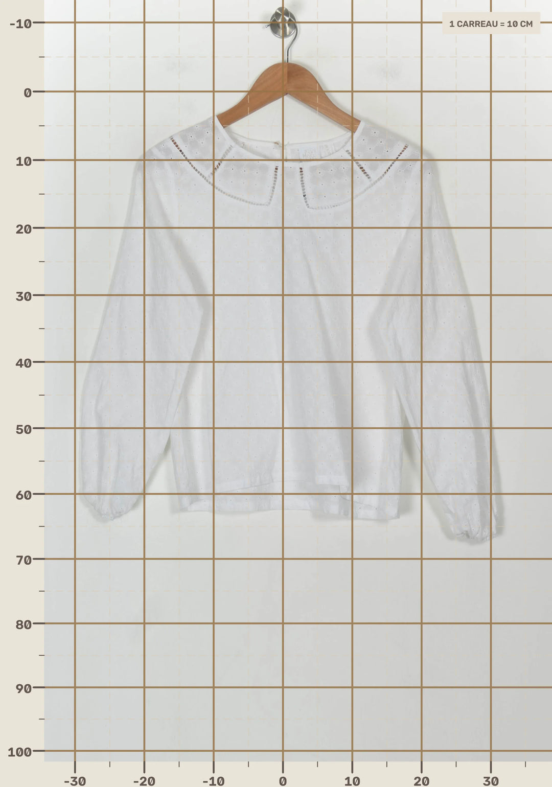 Blouse Blanche - Taille M/38 de la marque Karl Marc John | PARAD118530 - Vendu par Paradigme - Image 4