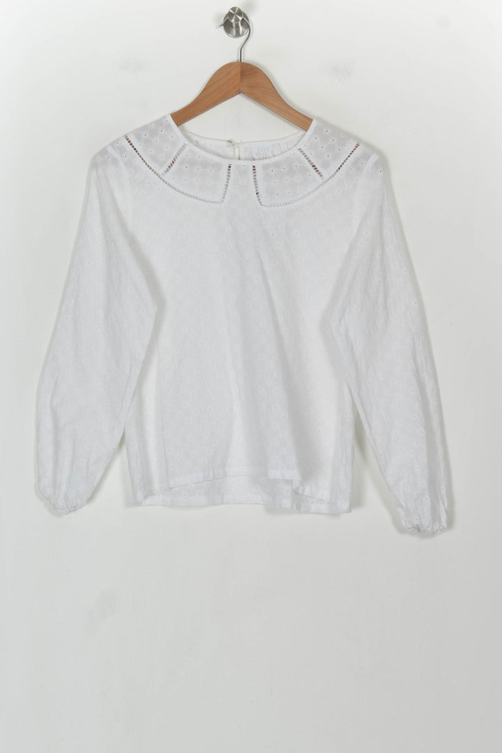 Blouse Blanche - Taille M/38 de la marque Karl Marc John | PARAD118530 - Vendu par Paradigme - Image 2