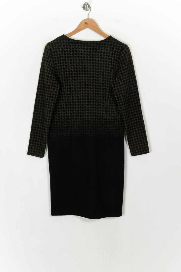 Robe Noire et Kaki - Taille L/40 de la marque La Fée Maraboutée | PARAD118535 - Vendu par Paradigme - Image 5