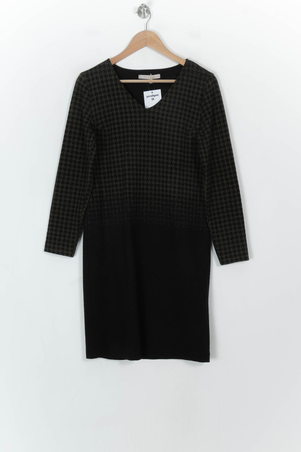 Robe Noire et Kaki - Taille L/40 de la marque La Fée Maraboutée | PARAD118535 - Vendu par Paradigme - Image 2
