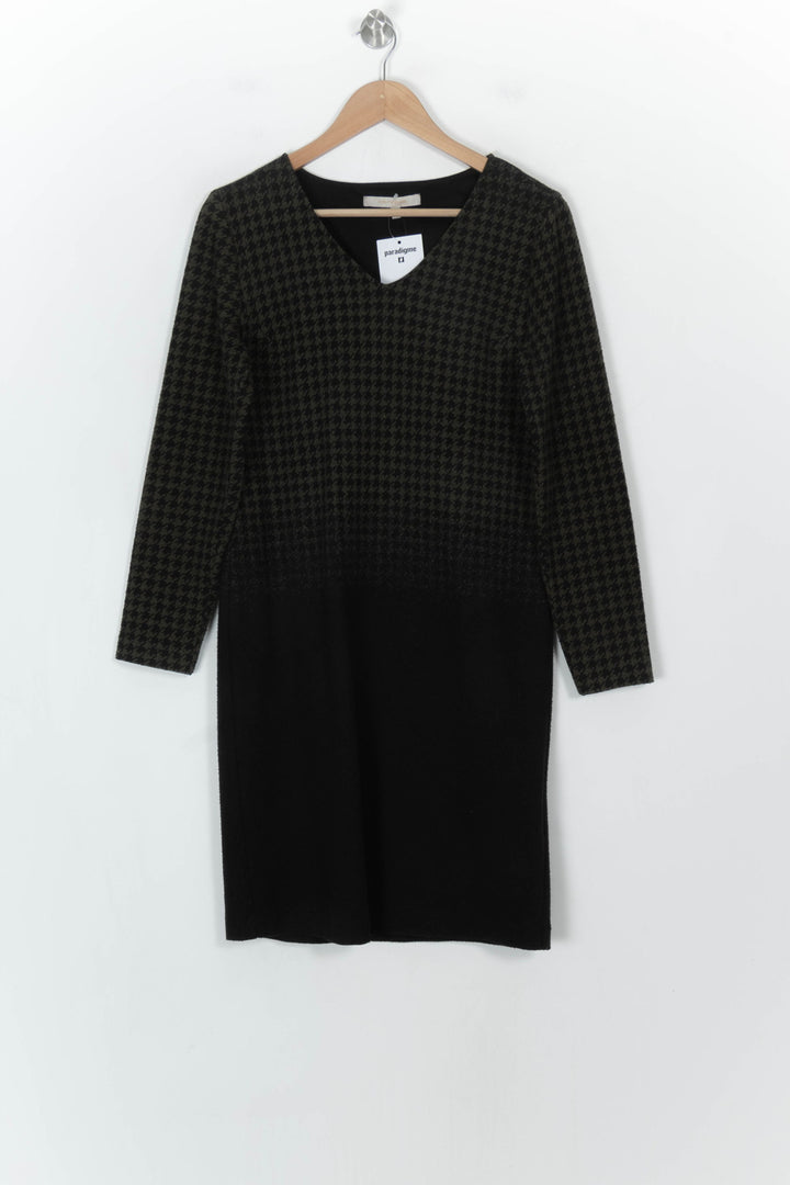 Robe Noire et Kaki - Taille L/40 de la marque La Fée Maraboutée | PARAD118535 - Vendu par Paradigme - Image 2