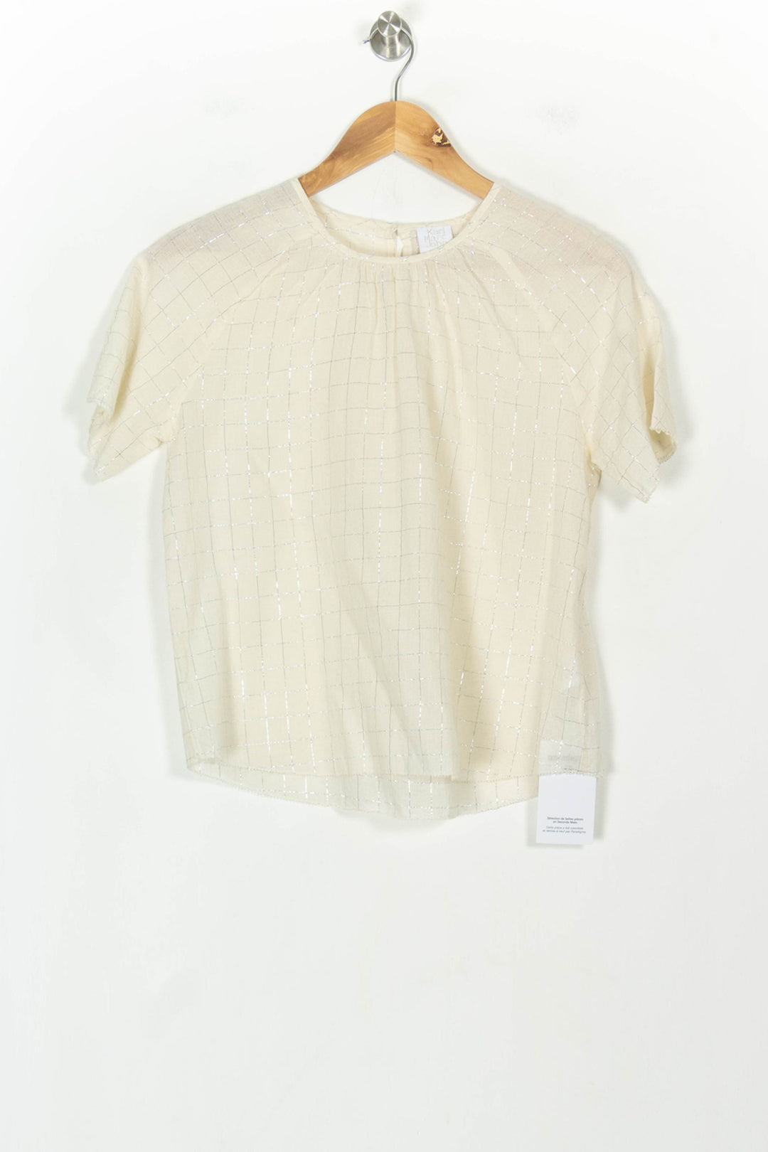 Blouse Beige - Taille M/38 de la marque Karl Marc John | PARAD118536 - Vendu par Paradigme - Image 2