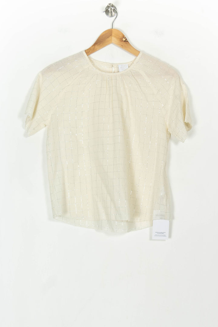 Blouse Beige - Taille M/38 de la marque Karl Marc John | PARAD118536 - Vendu par Paradigme - Image 2