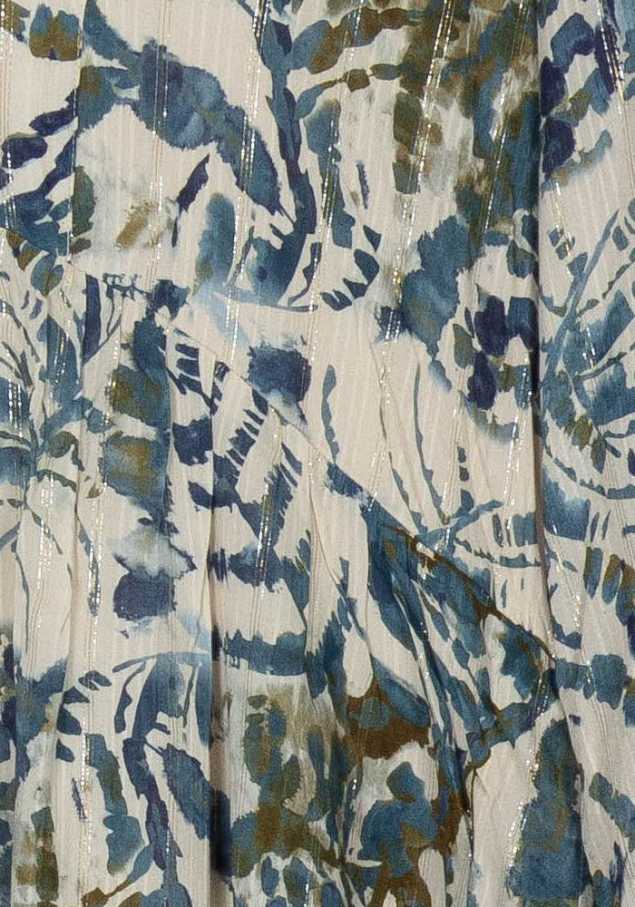 Robe Courte Bleu et Kaki - Taille M/38 de la marque Maison 123 | PARAD118543 - Vendu par Paradigme - Image 3