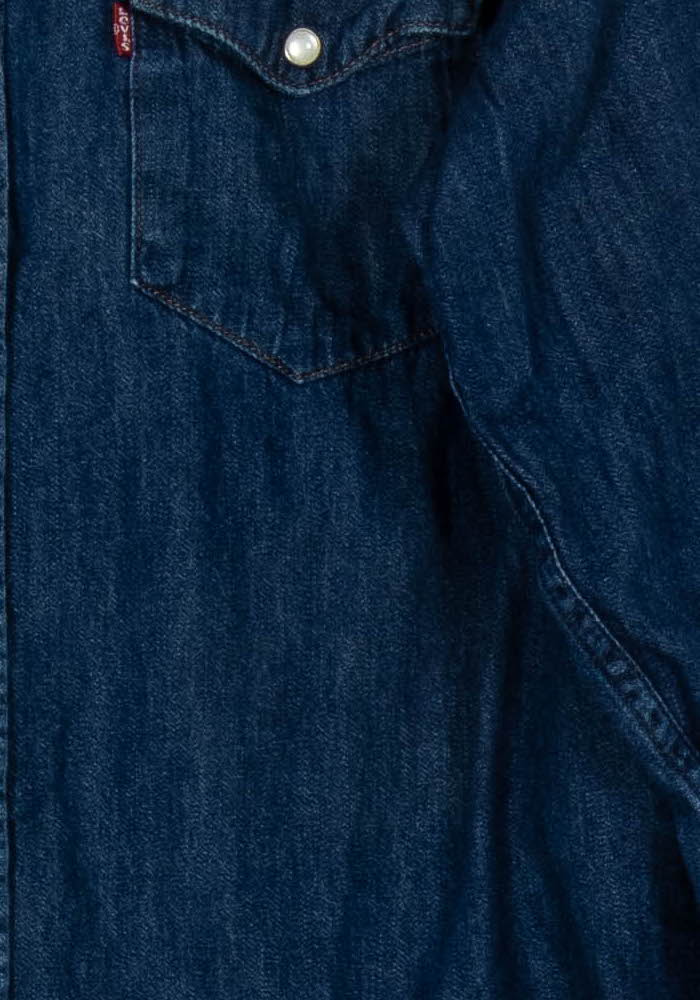 Chemise en Jean Bleue - Taille L/40 de la marque Levi&