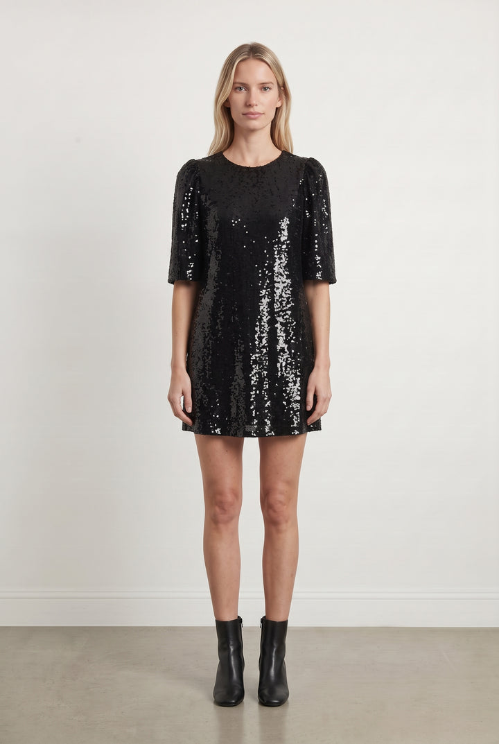 Robe Courte Noire - Taille XS/34 de la marque Sézane | PARAD118548 - Vendu par Paradigme - Image 1