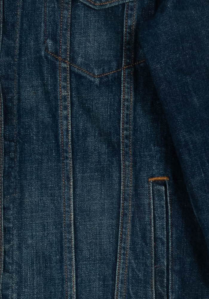 Veste en Jean Bleue - Taille L/40 de la marque Sézane | PARAD118549 - Vendu par Paradigme - Image 3