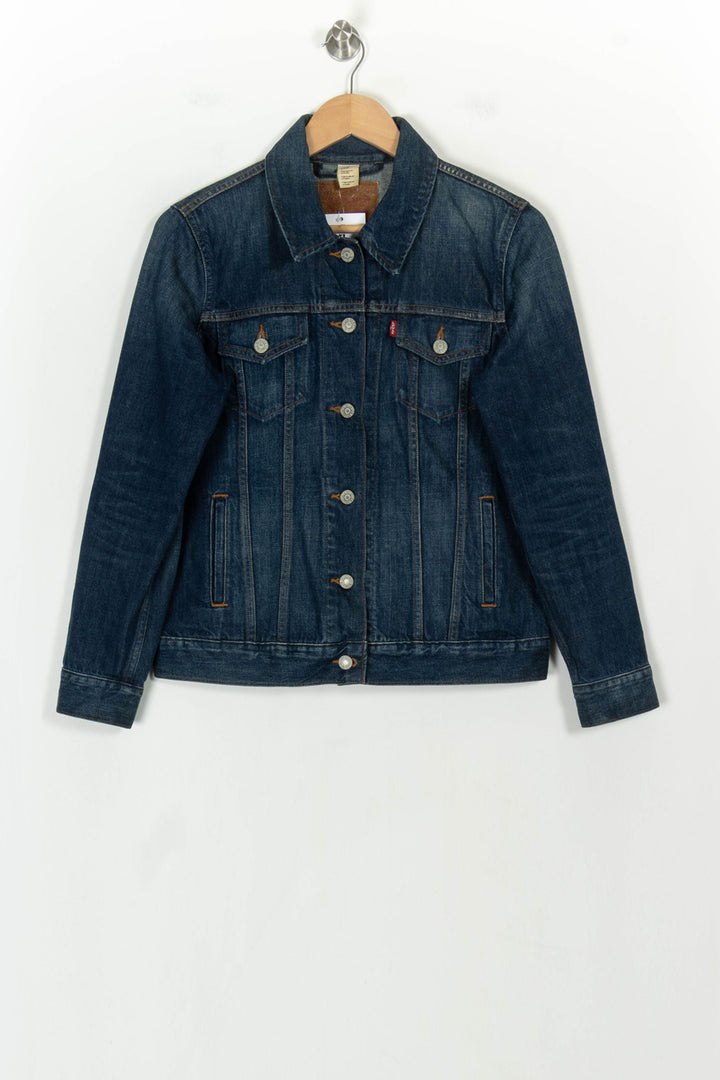 Veste en Jean Bleue - Taille L/40 de la marque Sézane | PARAD118549 - Vendu par Paradigme - Image 2