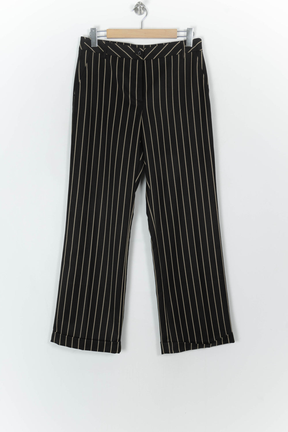 Pantalon À Rayures Noir et Blanc - Taille XL/42 de la marque Bleu Blanc Rouge | PARAD118555 - Vendu par Paradigme - Image 2