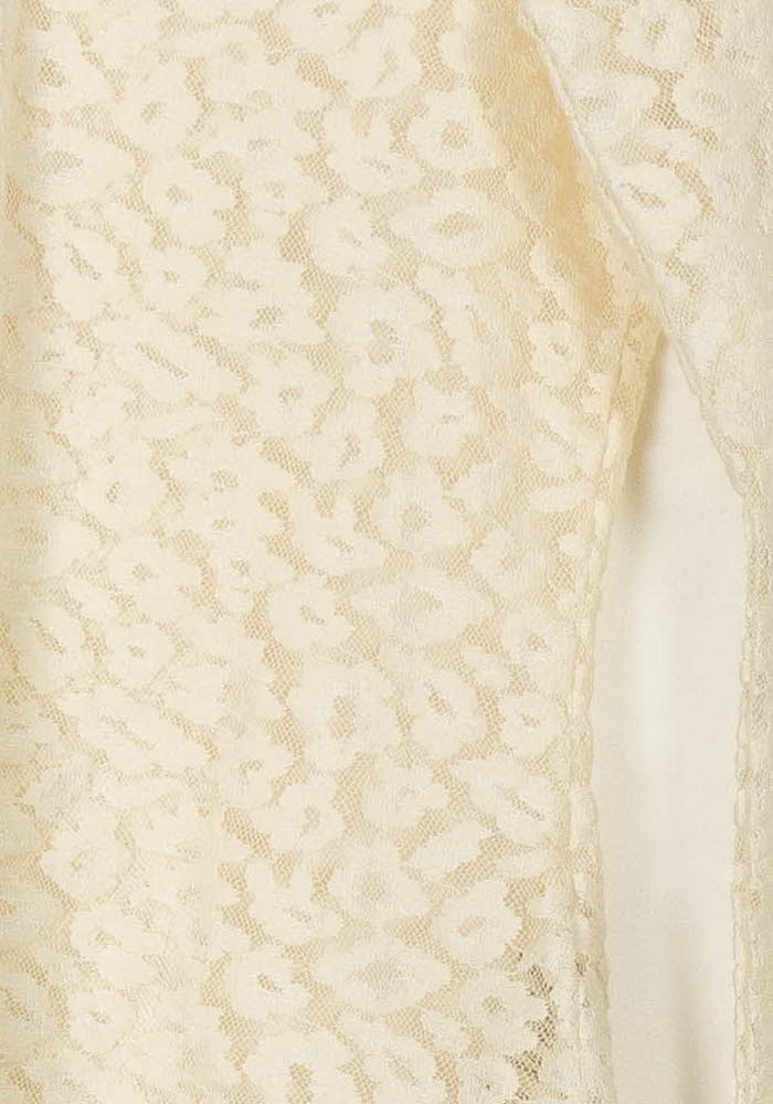 Blouse en Dentelle Beige - Taille M/38 de la marque Suncoo | PARAD118574 - Vendu par Paradigme - Image 3