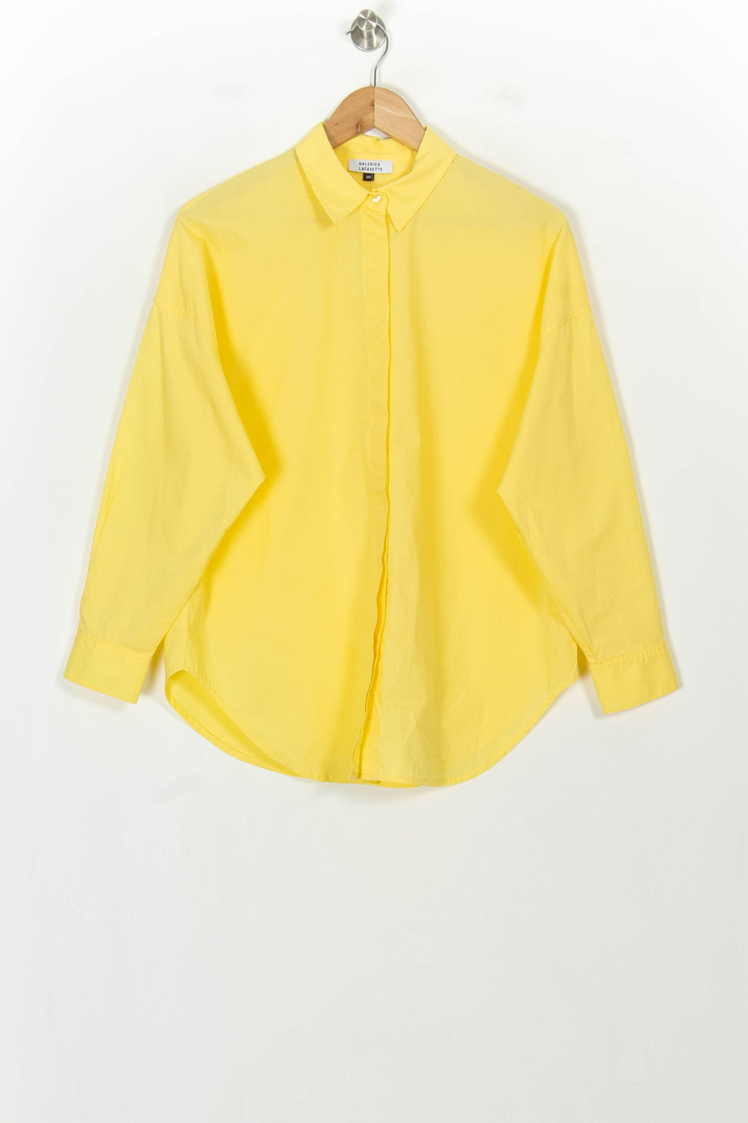 Chemise Jaune - Taille S/36 de la marque Galeries Lafayette | PARAD118575 - Vendu par Paradigme - Image 2