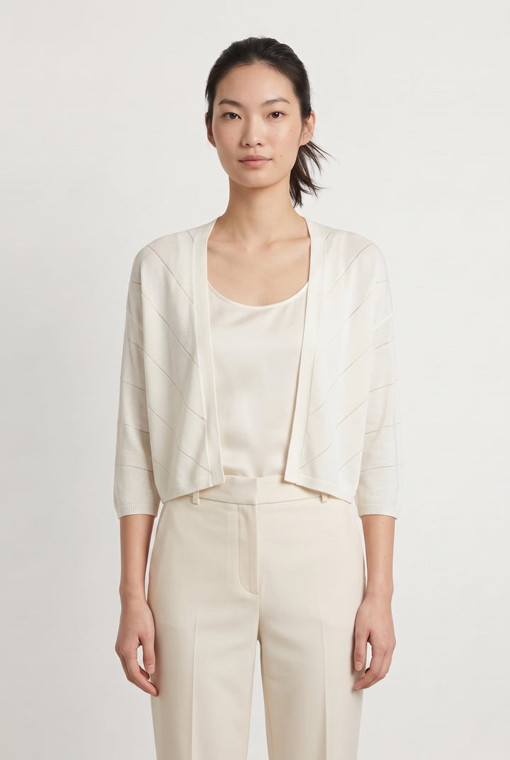 Boléro Beige - Taille XS/34 de la marque Caroll | PARAD118578 - Vendu par Paradigme - Image 1