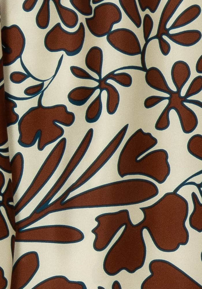 Pantalon Large Marron et Orange - Taille XL/42 de la marque Bleu Blanc Rouge | PARAD118589 - Vendu par Paradigme - Image 3