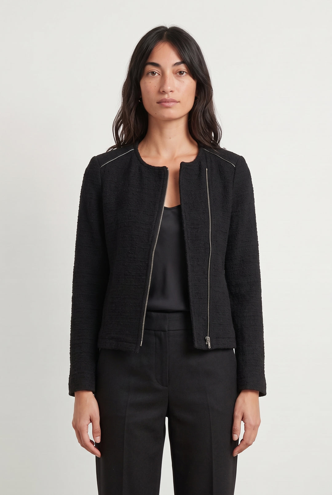 Blouson Noir - Taille S/36 de la marque One Step | PARAD118592 - Vendu par Paradigme - Image 1