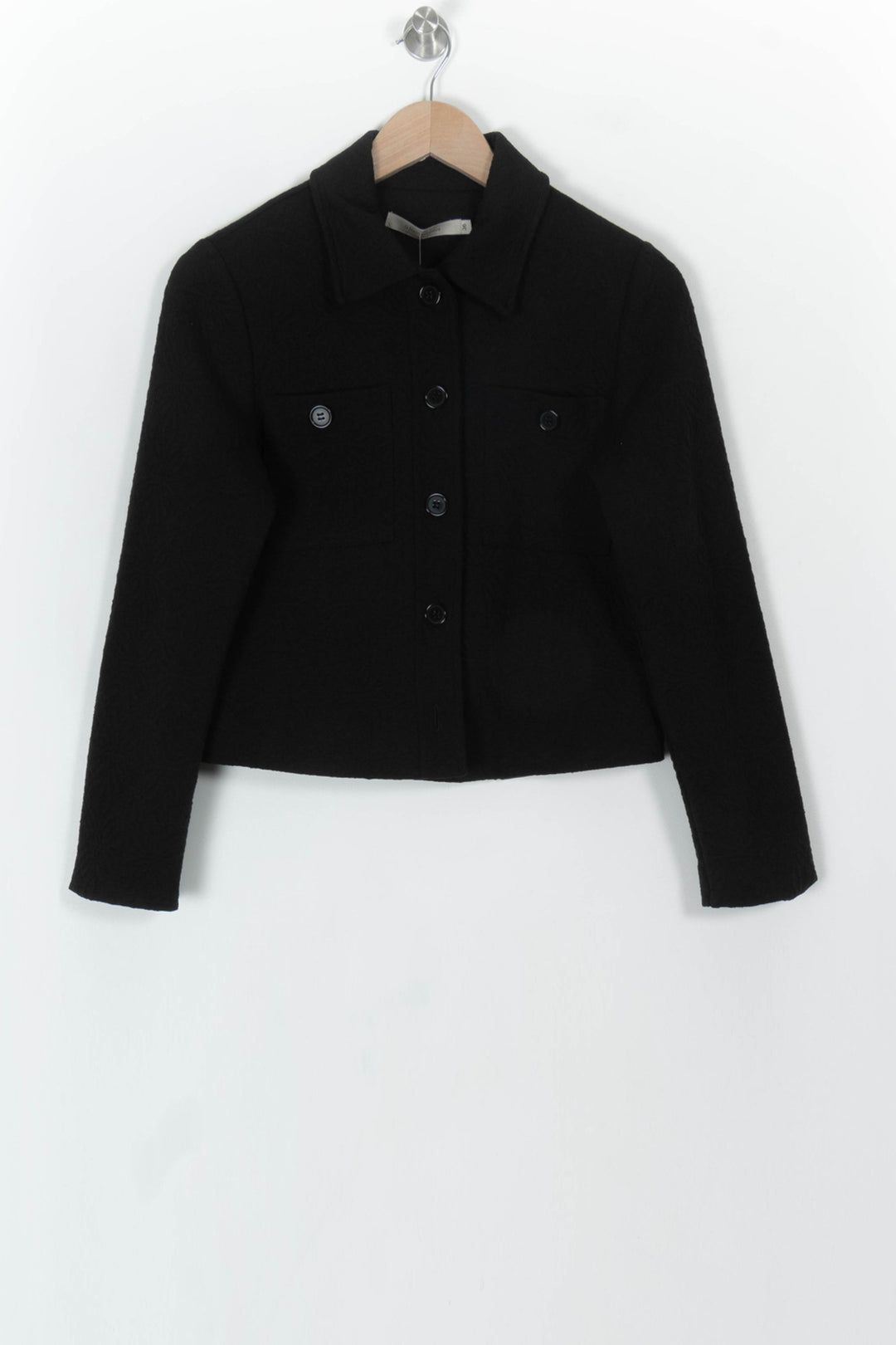 Veste Noire - Taille S/36 de la marque La Fée Maraboutée | PARAD118602 - Vendu par Paradigme - Image 2