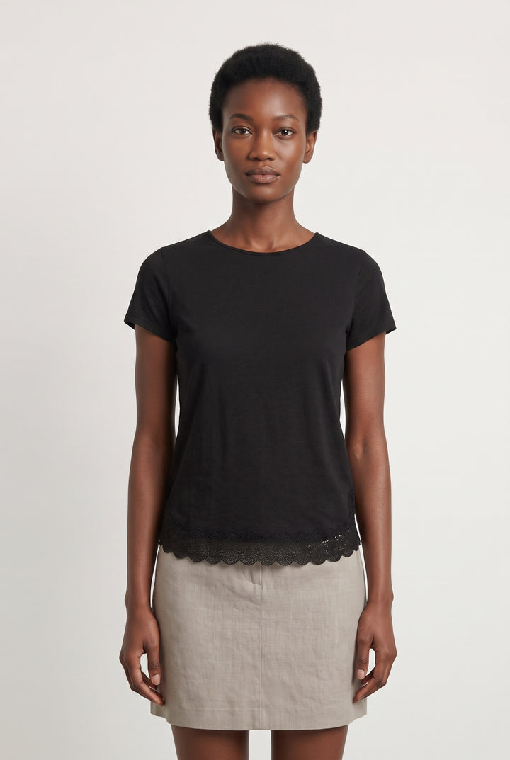 Blouse Noire - Taille XS/34 de la marque Sézane | PARAD118630 - Vendu par Paradigme - Image 1