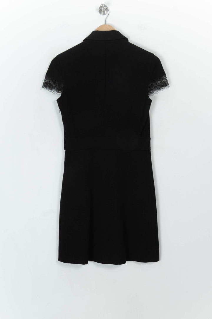 Robe Chemisier Noire - Taille M/38 de la marque Maje | PARAD118633 - Vendu par Paradigme - Image 5