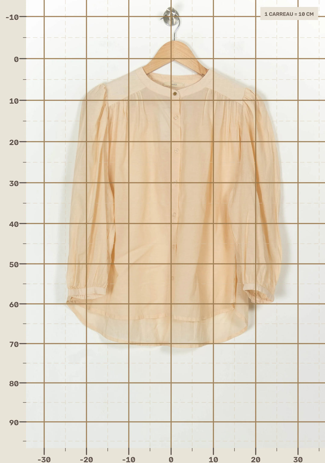 Blouse Rose - Taille XS/34 de la marque Sessùn | PARAD118634 - Vendu par Paradigme - Image 4