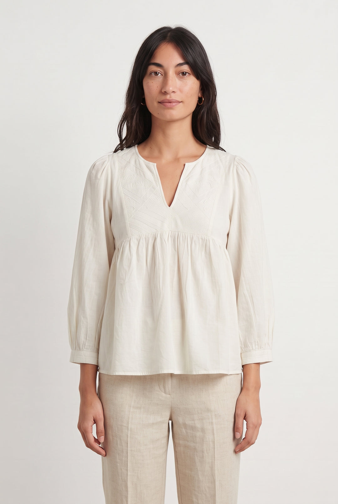 Blouse Blanche - Taille XS/34 de la marque ba&amp;sh | PARAD118636 - Vendu par Paradigme - Image 1