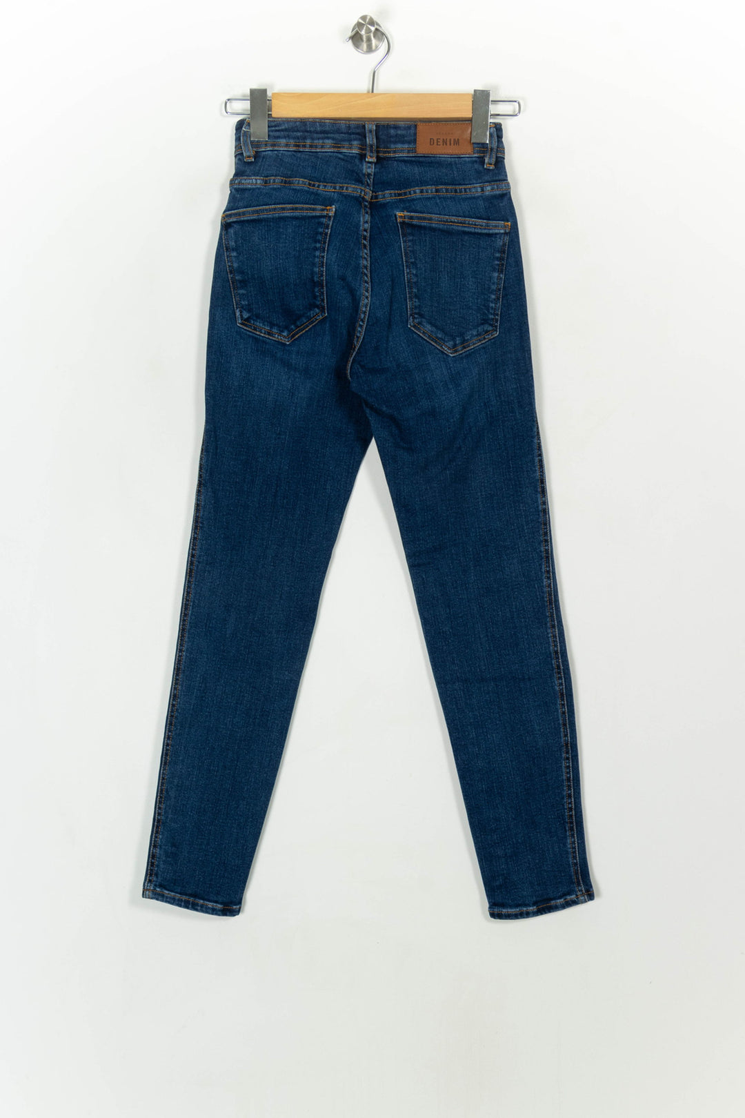 Jean Skinny Bleu - Taille S/36 de la marque Sézane | PARAD118642 - Vendu par Paradigme - Image 5