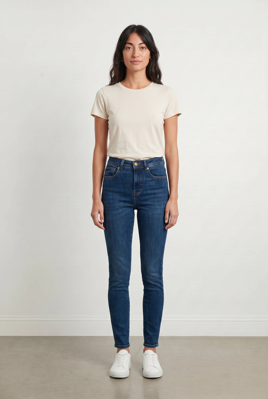 Jean Skinny Bleu - Taille S/36 de la marque Sézane | PARAD118642 - Vendu par Paradigme - Image 1