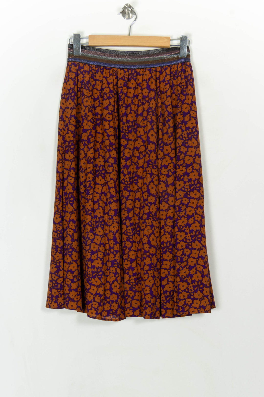 Jupe Plissée Violette et Orange - Taille M/38 de la marque Pablo | PARAD118644 - Vendu par Paradigme - Image 5