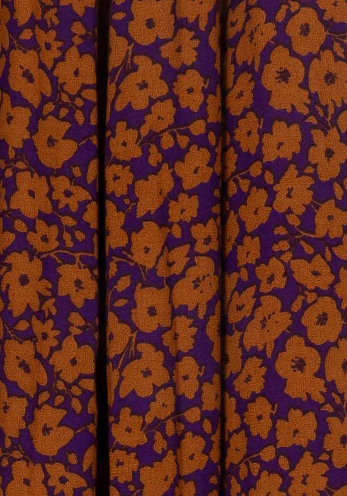 Jupe Plissée Violette et Orange - Taille M/38 de la marque Pablo | PARAD118644 - Vendu par Paradigme - Image 3