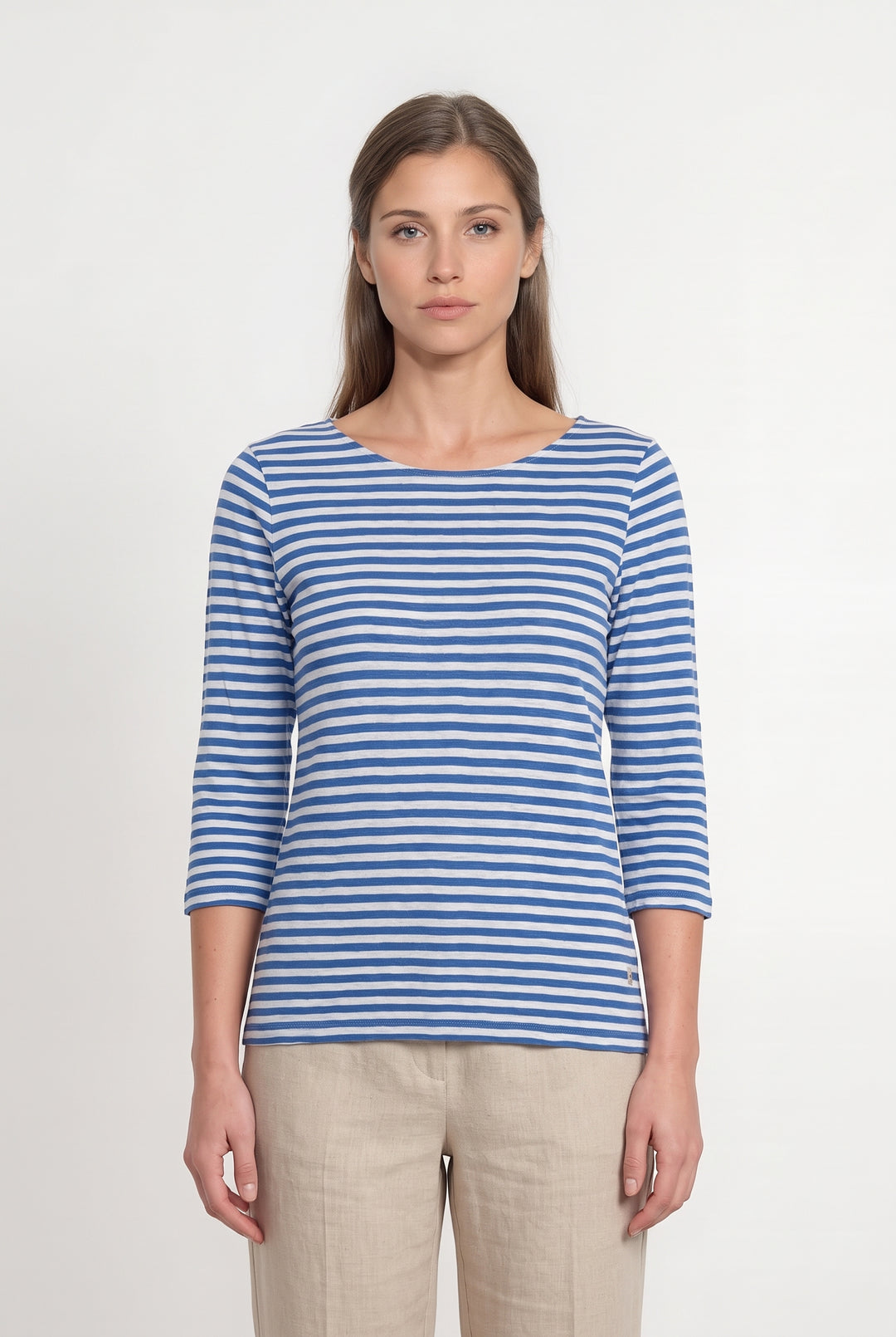 Marinière Bleue et Blanche - Taille M/38 de la marque Aigle | PARAD118645 - Vendu par Paradigme - Image 1
