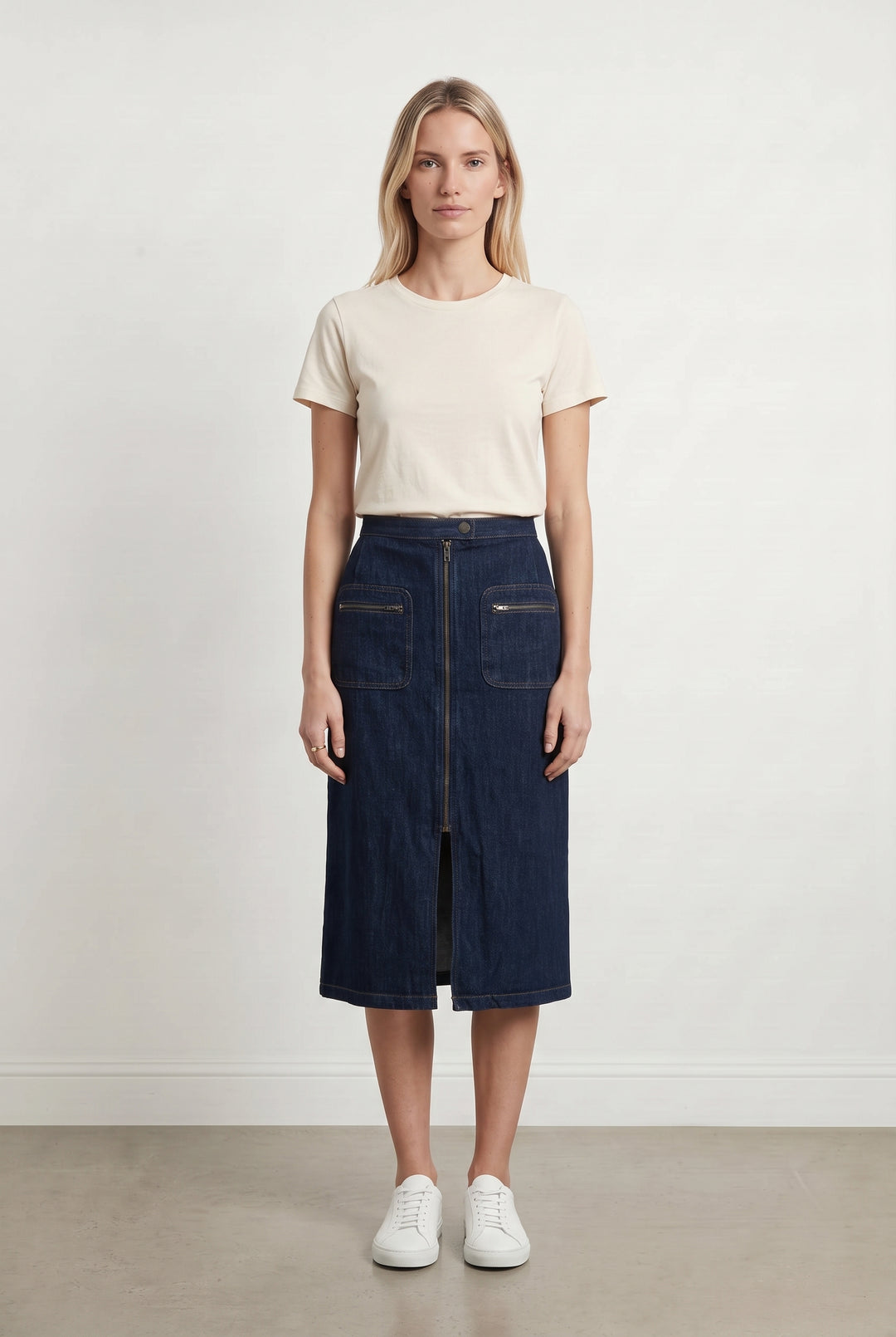 Jupe Longue Bleue - Taille XS/34 de la marque Soeur | PARAD118647 - Vendu par Paradigme - Image 1