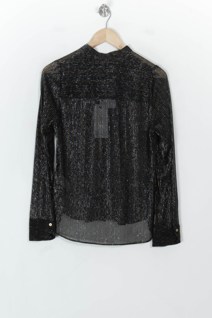 Blouse Noire et Dorée - Taille XS/34 de la marque Zadig&amp;Voltaire | PARAD118649 - Vendu par Paradigme - Image 5