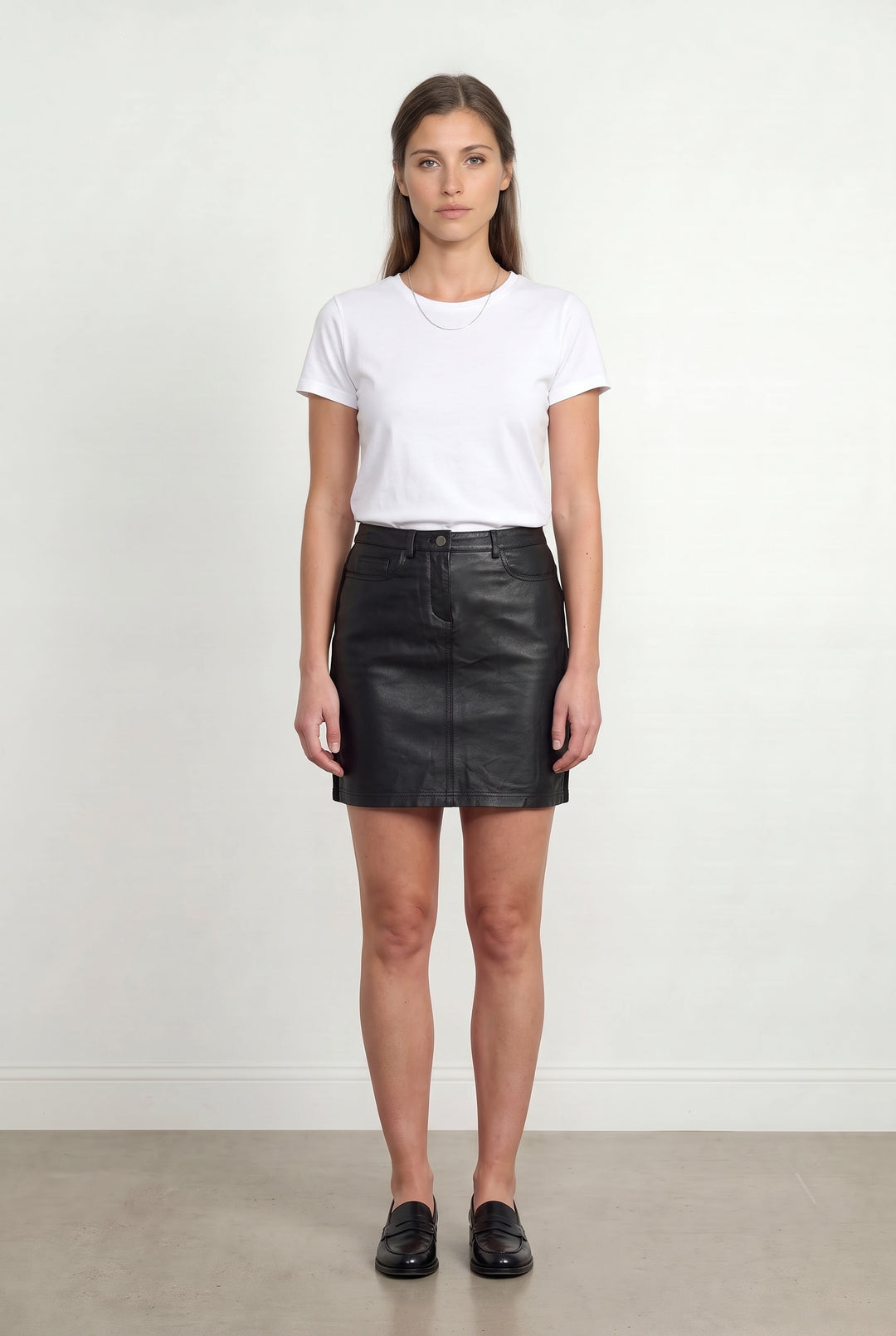 Jupe Droite Noire - Taille M/38 de la marque Pablo | PARAD118654 - Vendu par Paradigme - Image 1