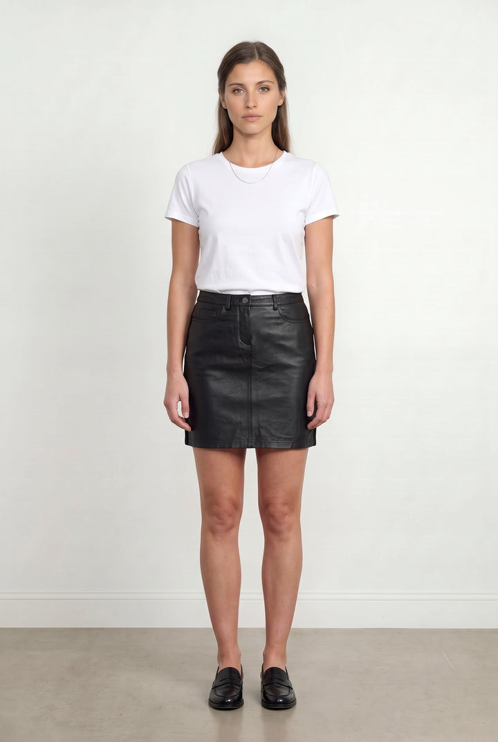Jupe Droite Noire - Taille M/38 de la marque Pablo | PARAD118654 - Vendu par Paradigme - Image 1