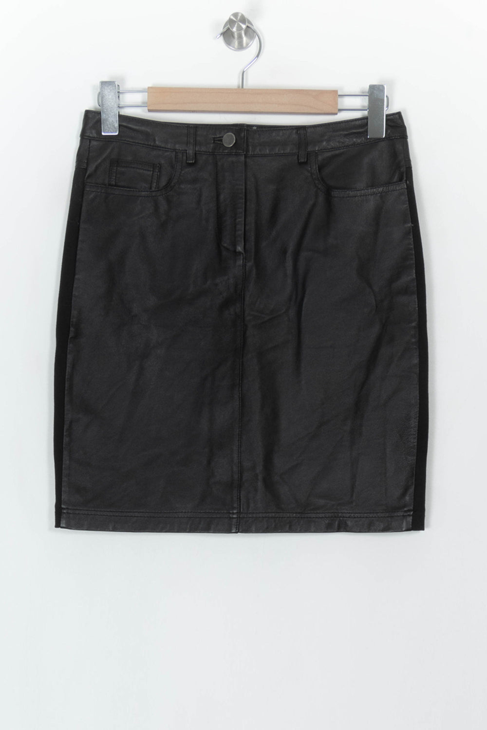 Jupe Droite Noire - Taille M/38 de la marque Pablo | PARAD118654 - Vendu par Paradigme - Image 2