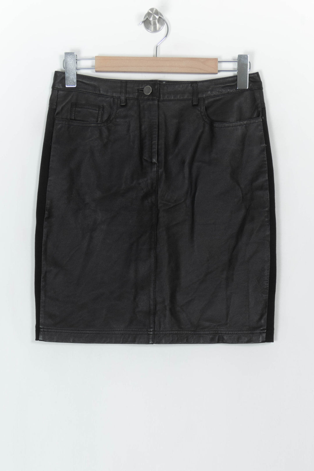 Jupe Droite Noire - Taille M/38 de la marque Pablo | PARAD118654 - Vendu par Paradigme - Image 2