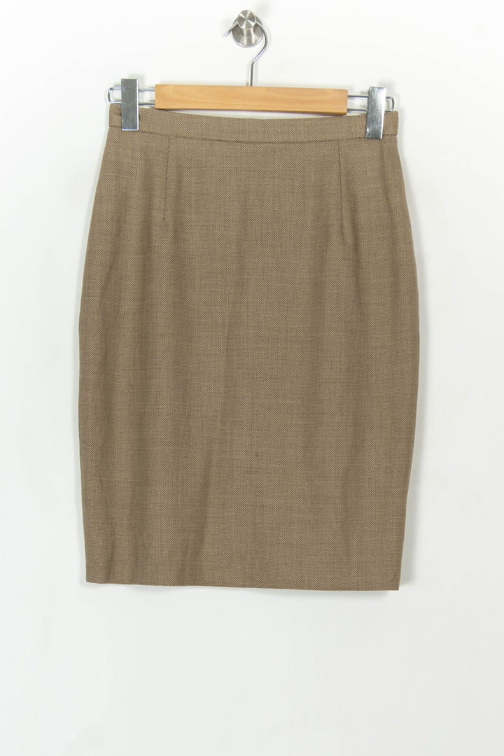 Jupe Crayon Beige - Taille L/40 de la marque Max Mara | PARAD118660 - Vendu par Paradigme - Image 5