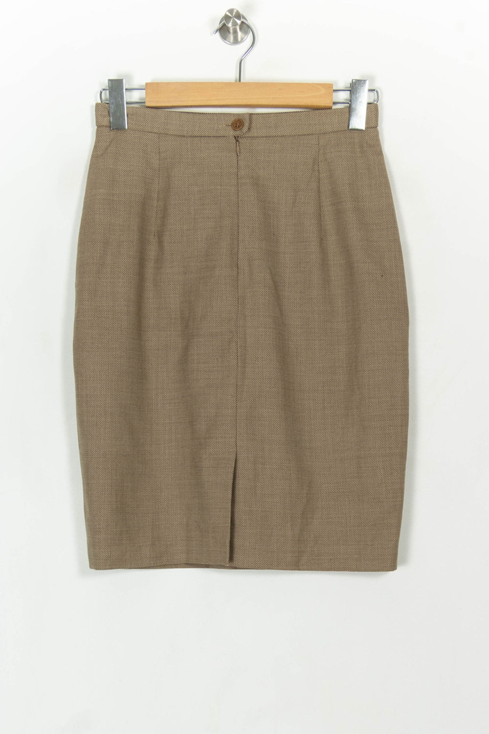 Jupe Crayon Beige - Taille L/40 de la marque Max Mara | PARAD118660 - Vendu par Paradigme - Image 2