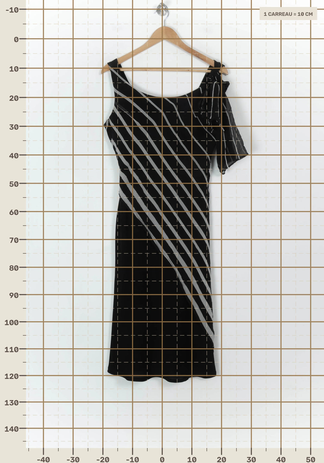 Robe Noire et Grise - Taille XXL/44 de la marque Weill | PARAD118661 - Vendu par Paradigme - Image 4