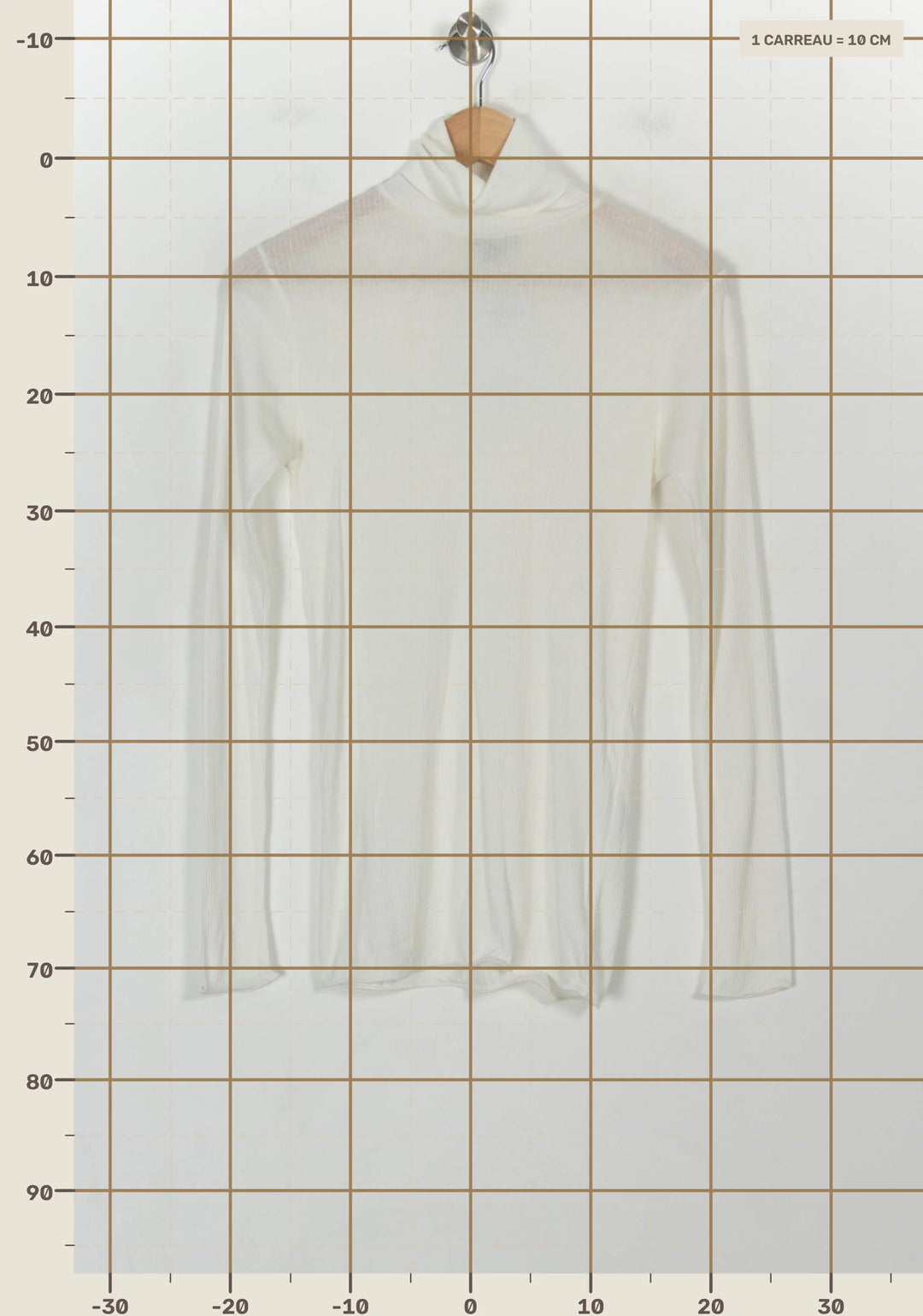Sous-pull Blanc - Taille M/38 de la marque Soeur | PARAD118663 - Vendu par Paradigme - Image 4