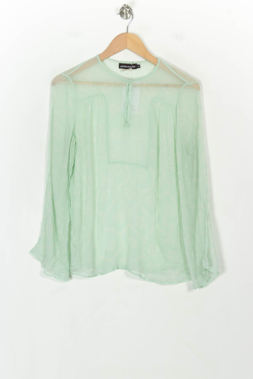 Blouse Verte - Taille M/38 de la marque Antik Batik | PARAD118665 - Vendu par Paradigme - Image 2