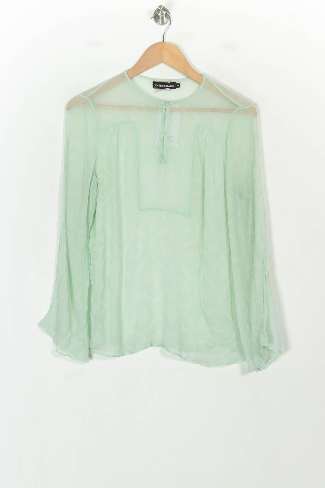 Blouse Verte - Taille M/38 de la marque Antik Batik | PARAD118665 - Vendu par Paradigme - Image 2