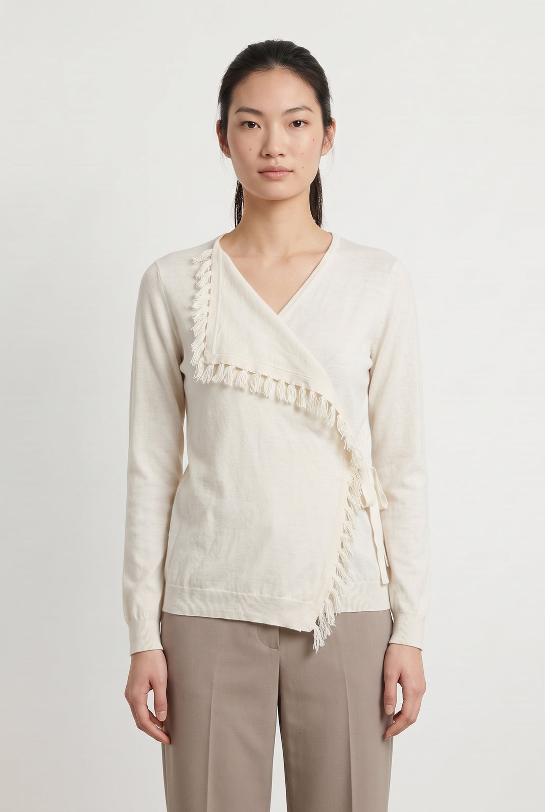 Cardigan Beige - Taille M/38 de la marque One Step | PARAD118667 - Vendu par Paradigme - Image 1