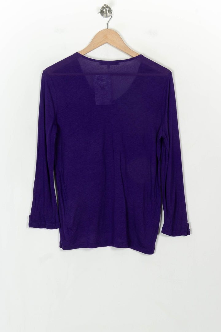 Tunique Violette - Taille S/36 de la marque Gerard Darel | PARAD118668 - Vendu par Paradigme - Image 5