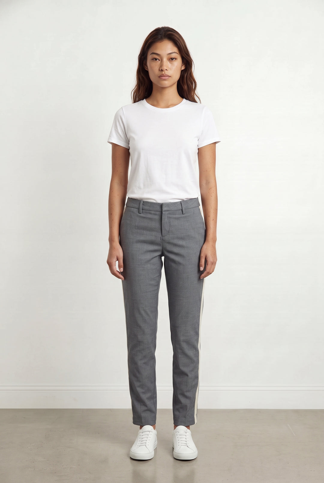 Pantalon Gris - Taille M/38 de la marque Sud express | PARAD118673 - Vendu par Paradigme - Image 1
